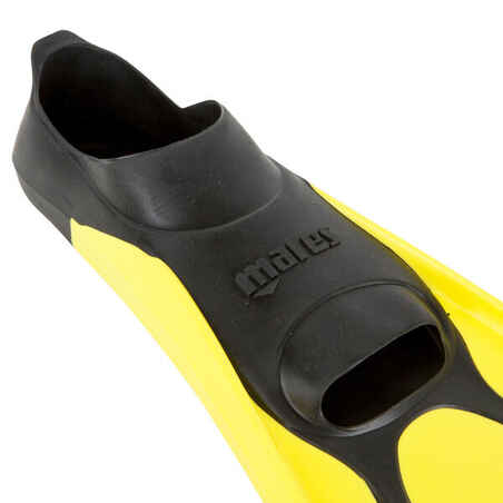 Diving fins MARES - AVANTI SUPERCHANNEL Yellow/Black