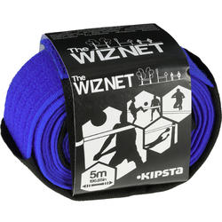 Filet de beach-volley extensible The Wiz Net bleu