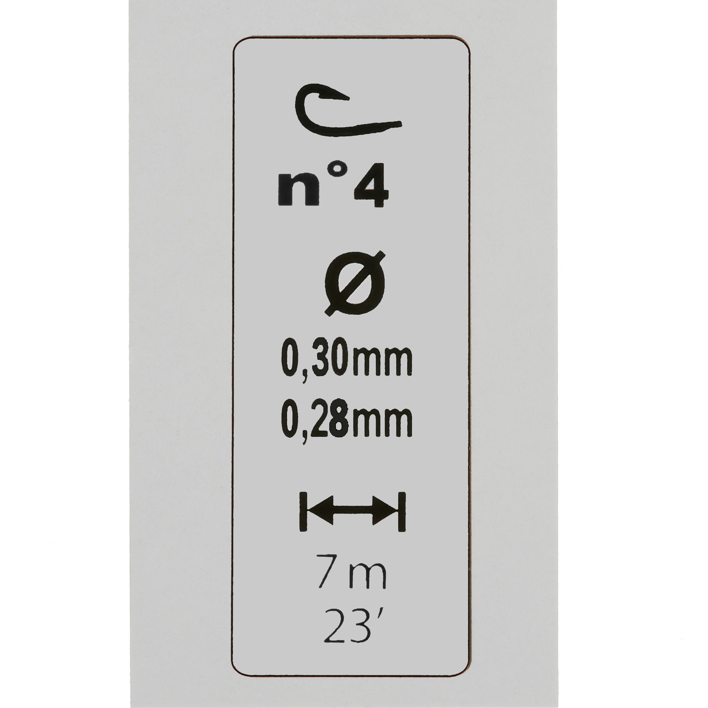 Línea montada mar RL RHODE #1 20 g A4  8/12