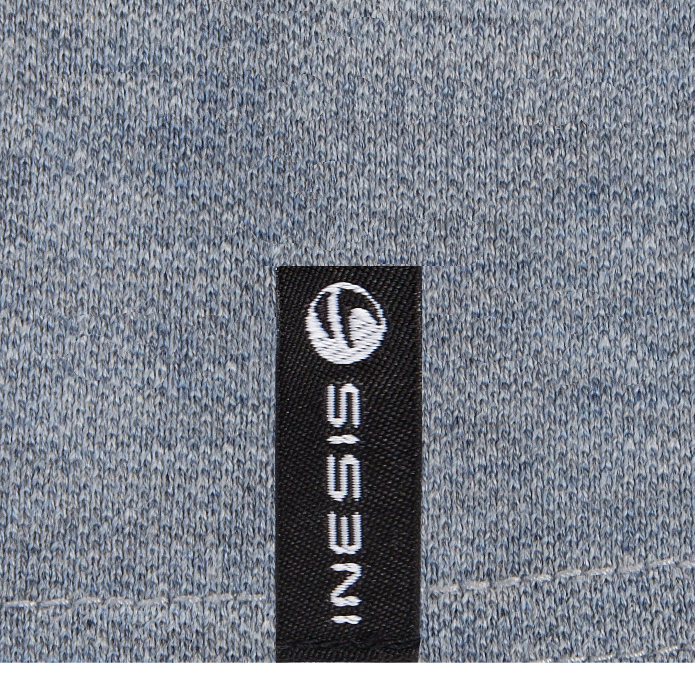 Men's golf short-sleeved polo shirt MW500 mottled grey 38/39