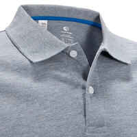 Men's golf short-sleeved polo shirt MW500 mottled grey