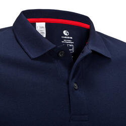 Polo de golf manches courtes homme MW500 bleu marine