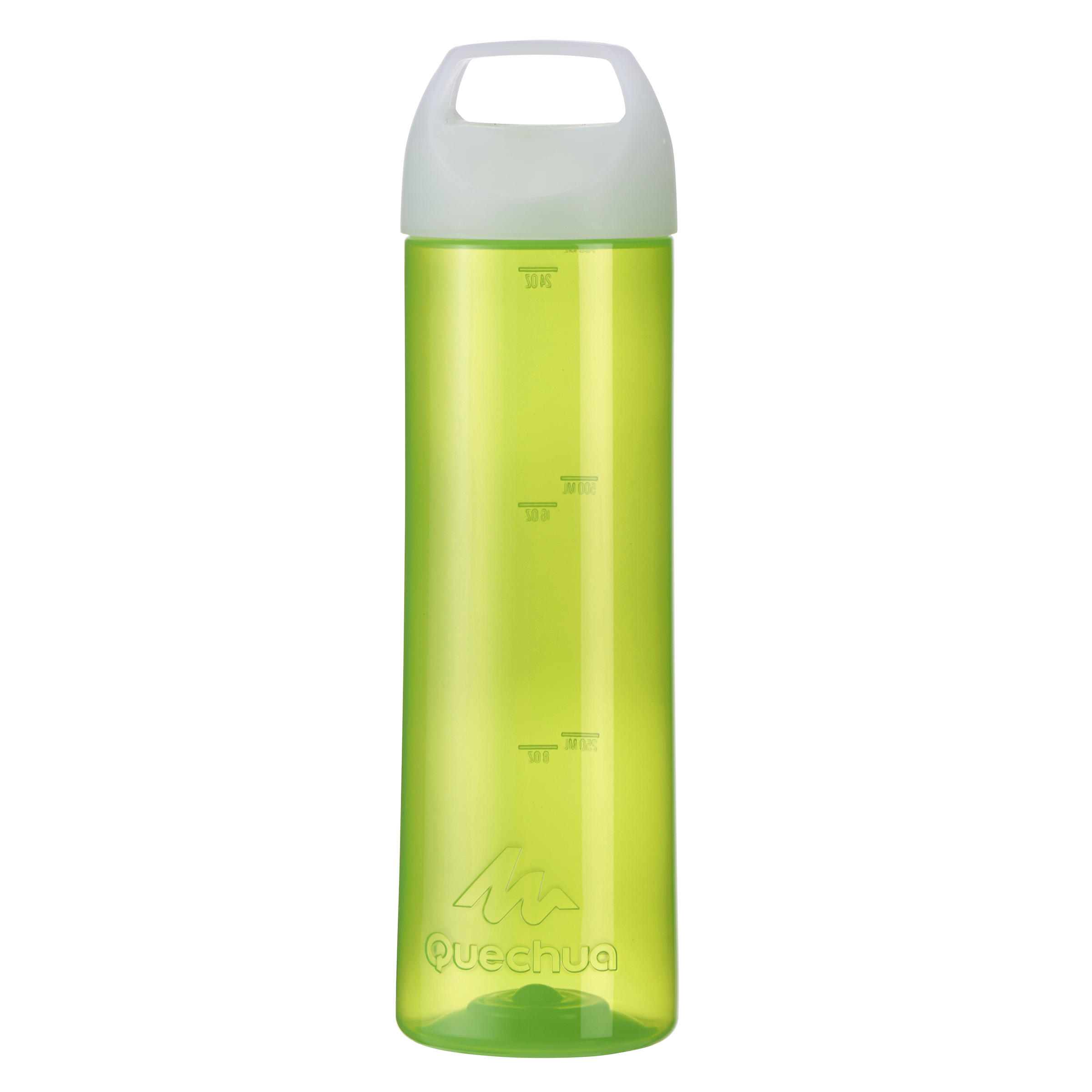 BPA Free Plastic Water Bottle with Handle - 0.75 Litre Green