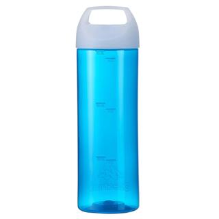 BPA Free Plastic Water Bottle with Handle - 0.75 Litre Blue