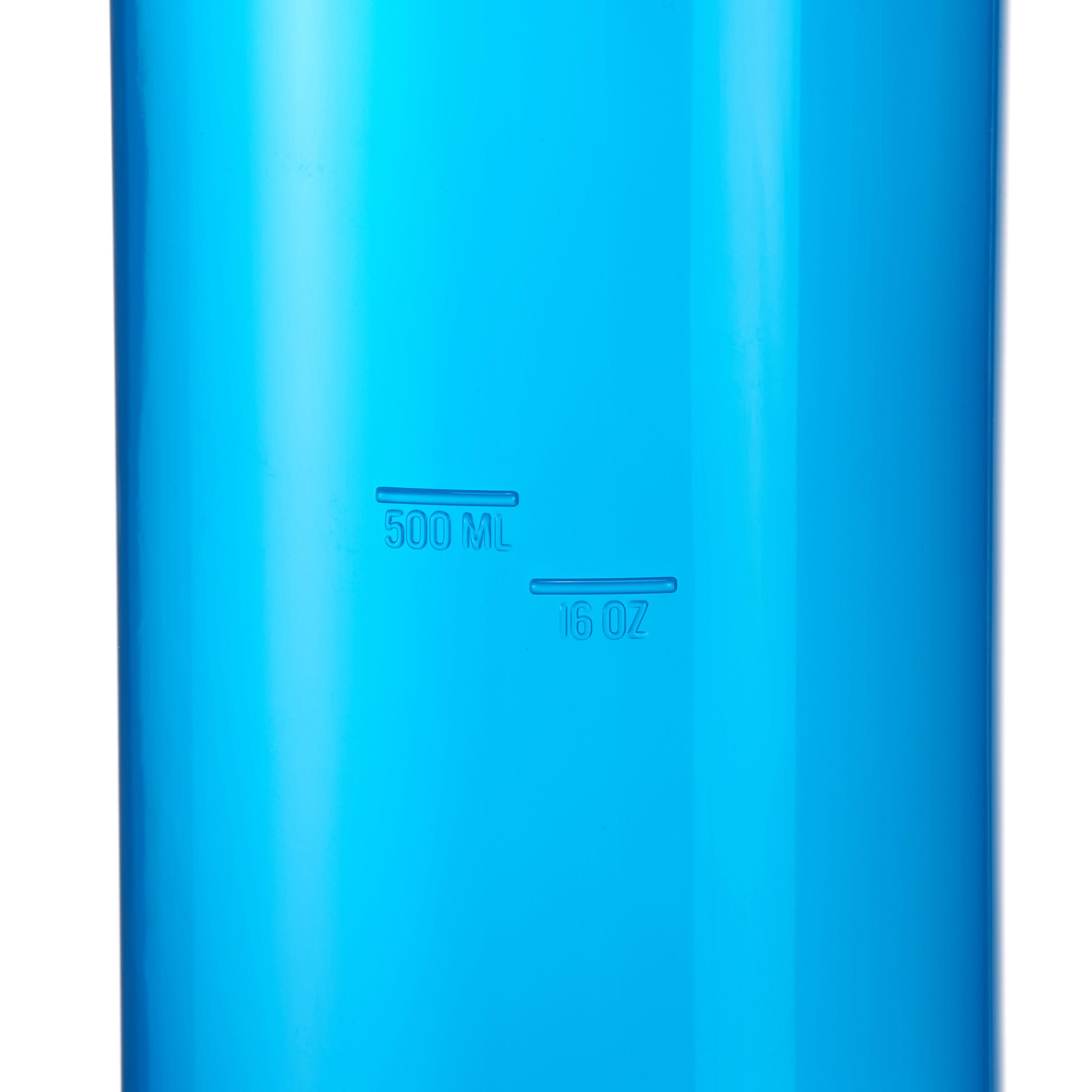 BPA Free Plastic Water Bottle with Handle - 0.75 Litre Blue