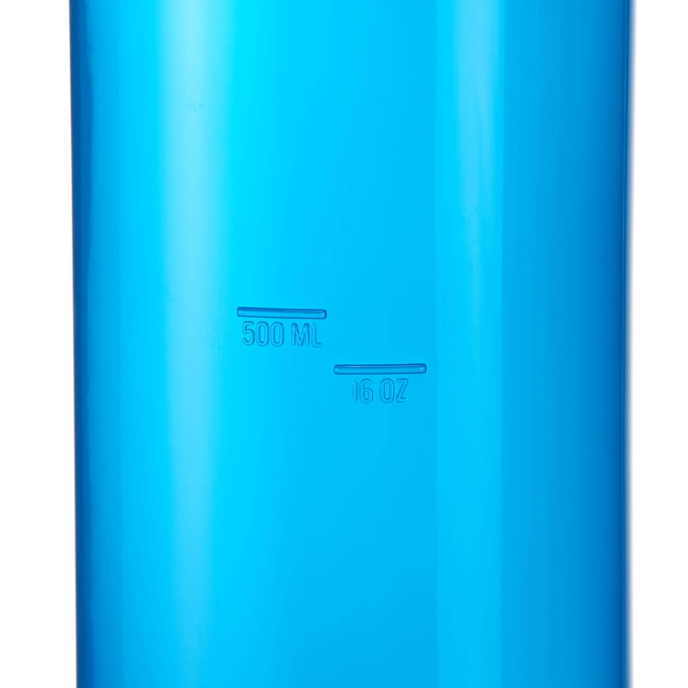 BPA Free Plastic Water Bottle with Handle - 0.75 Litre Blue -  2