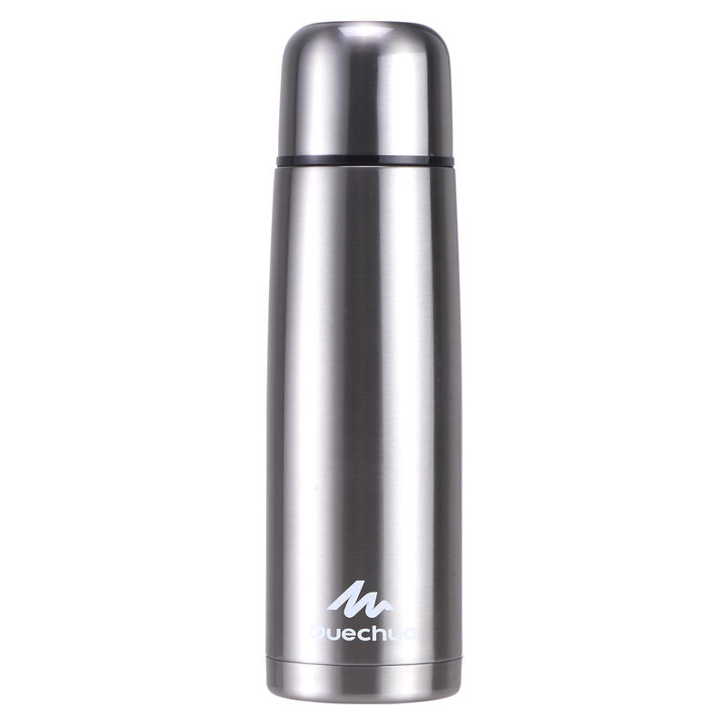 Stainless Steel Isothermal Hiking Bottle 1 Litre Metal Stainless Steel Isothermal Hiking Bottle 1 Litre Metal