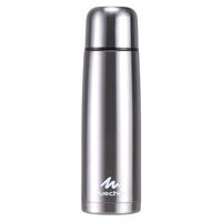 Stainless steel isothermal hiking bottle 1 litre metal