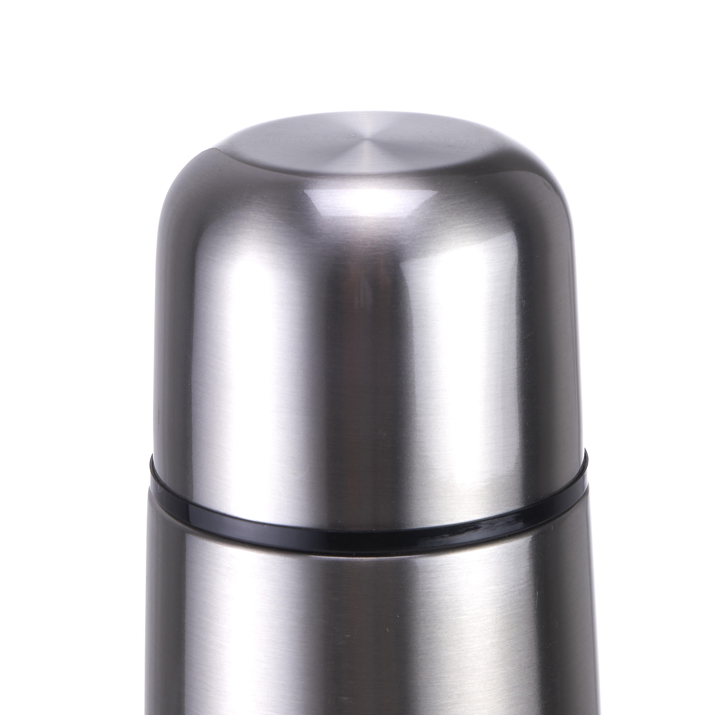 1 L stainless steel isothermal water bottle with cup for hiking - Silver 11/11