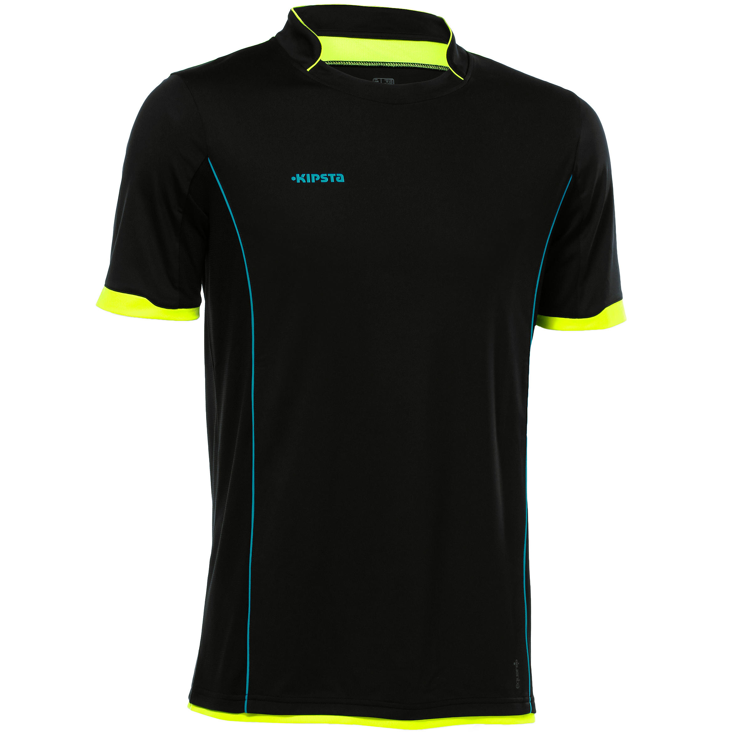 F500 Adult Football Shirt - Black/Yellow 1/7