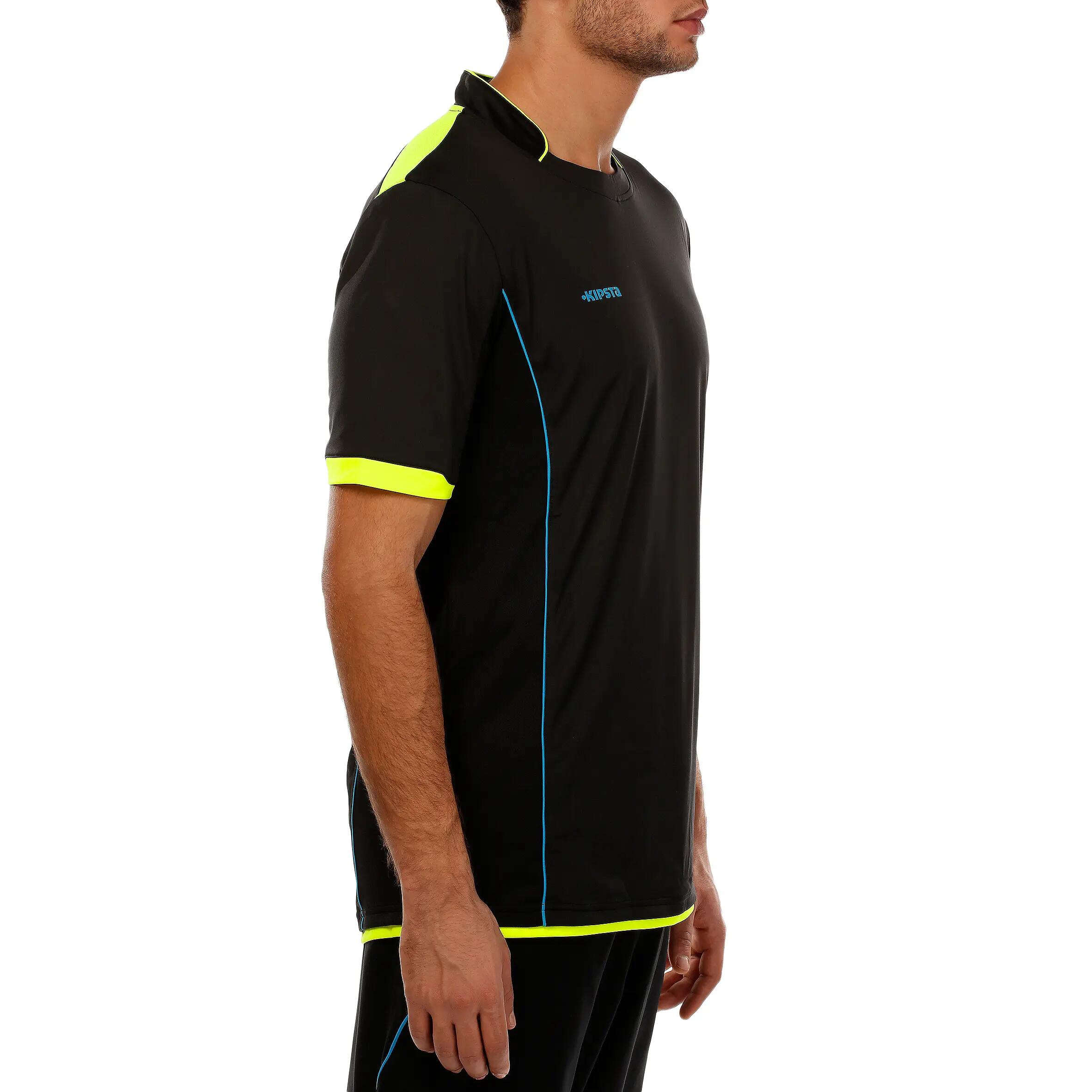 F500 Adult Football Shirt - Black/Yellow 2/7