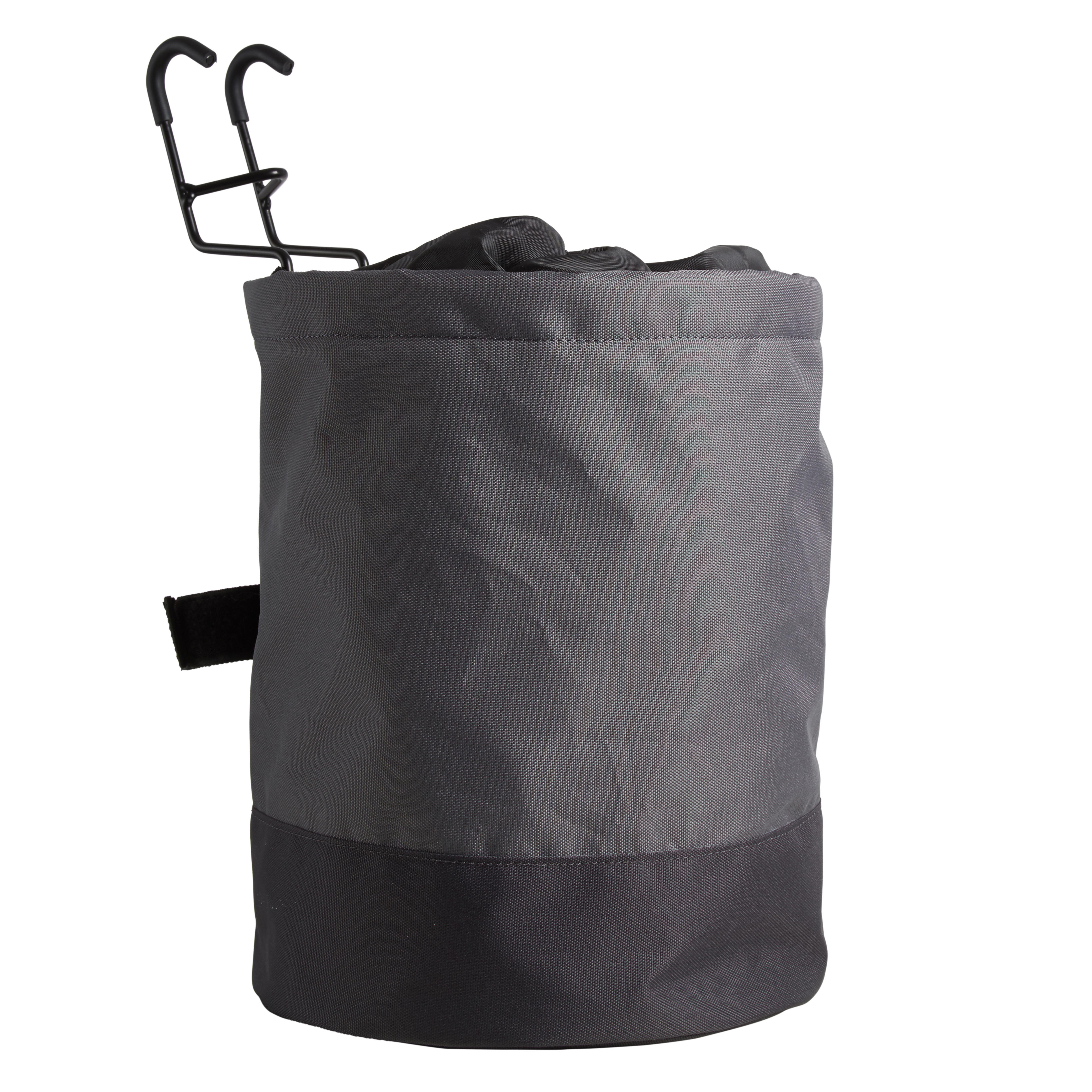 CANASTO PARA BICICLETA COMPACTO 10 LITROS GRIS Decathlon