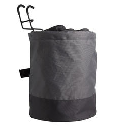 PANIER VÉLO PLIANT COMPACTABLE GRIS