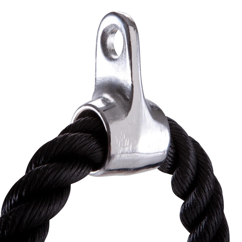 Ezweiji Cuerda Triceps, Accesorio para Cable de Cuerda de tríceps 70 Cm  Cuerda De Tríceps para Un Entrenamiento De Fuerza Eficaz Incluye Eslabón  Giratorio Y Mosquetón : : Deportes y aire libre