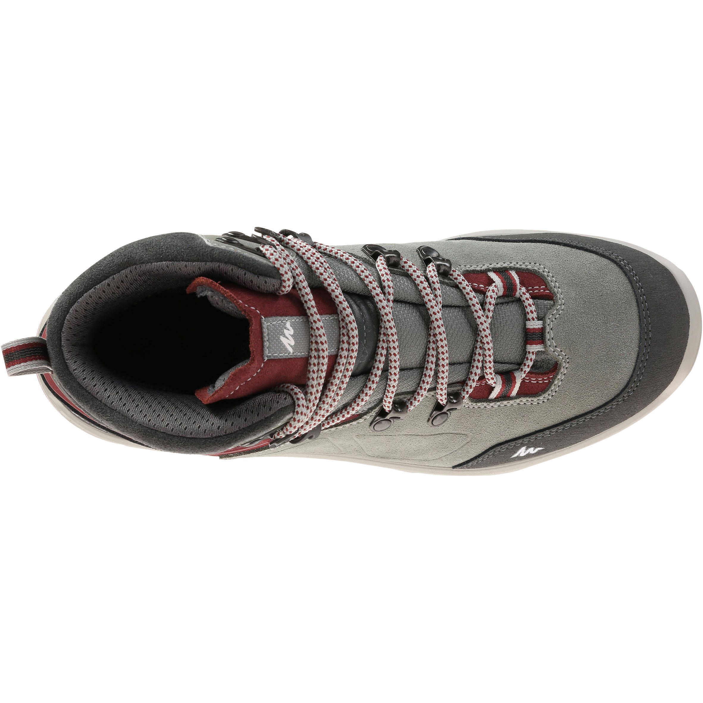 Trekking 100 Waterproof Woman’s Shoe - Grey -  5