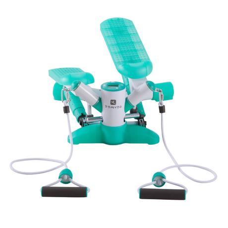 Mini stepper Twister vert | Domyos by Decathlon