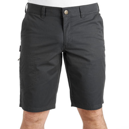 Men's Arpenaz 100 Hiking Shorts Grey
