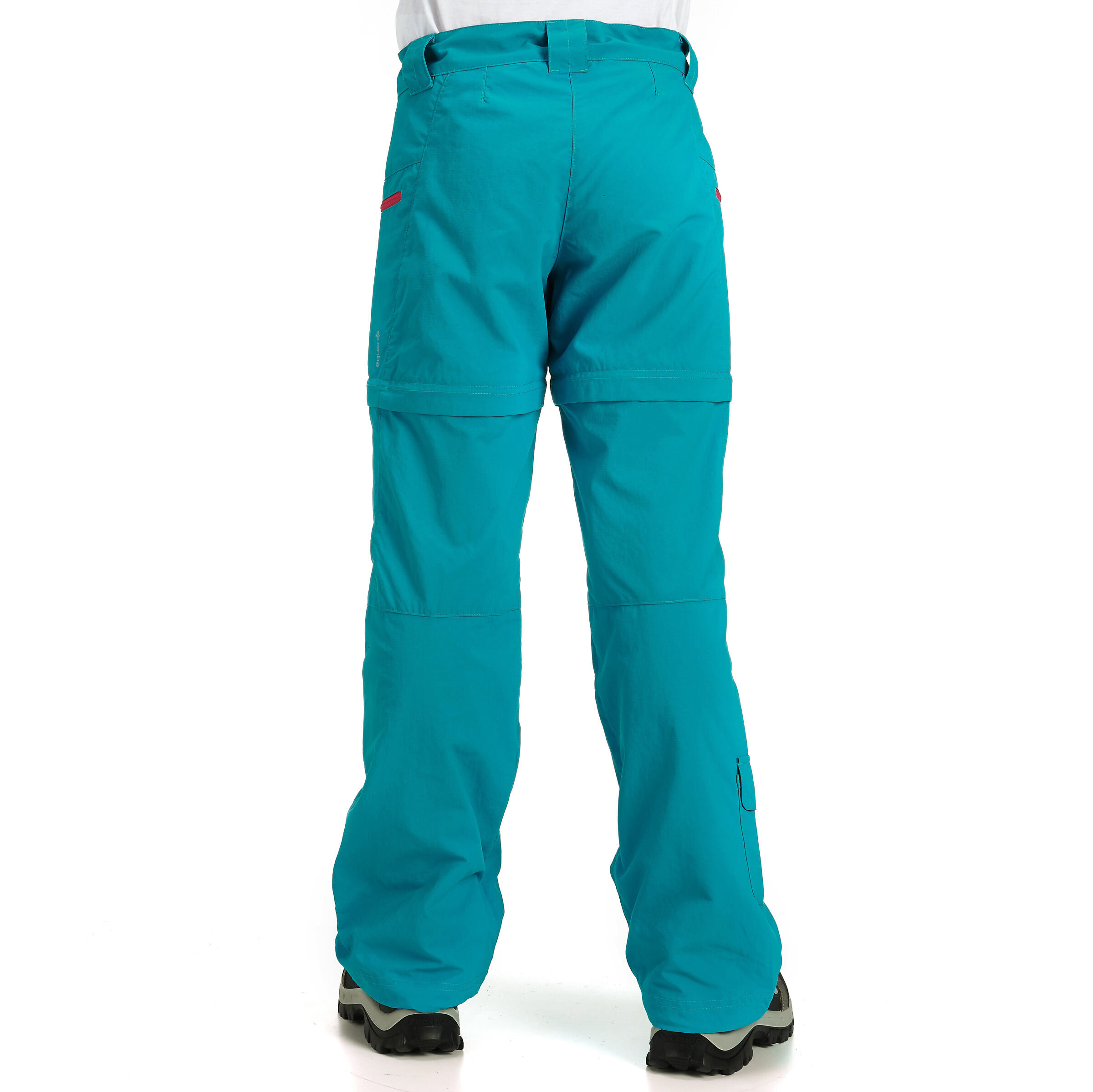 Forclaz 500 Girls' Modulpant Caribbean 