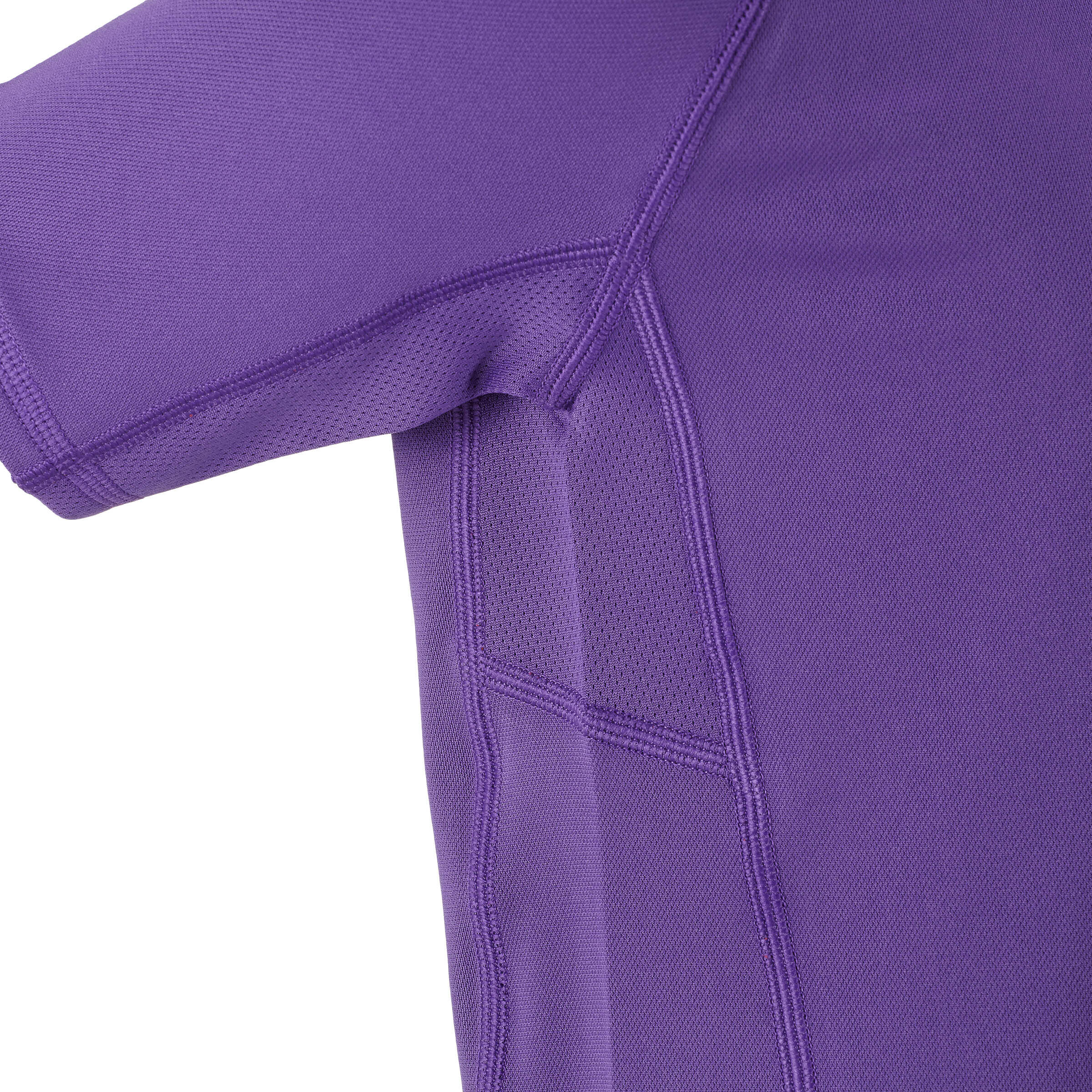 Forclaz 100 Girls' hiking T-shirt in Purple 8/13
