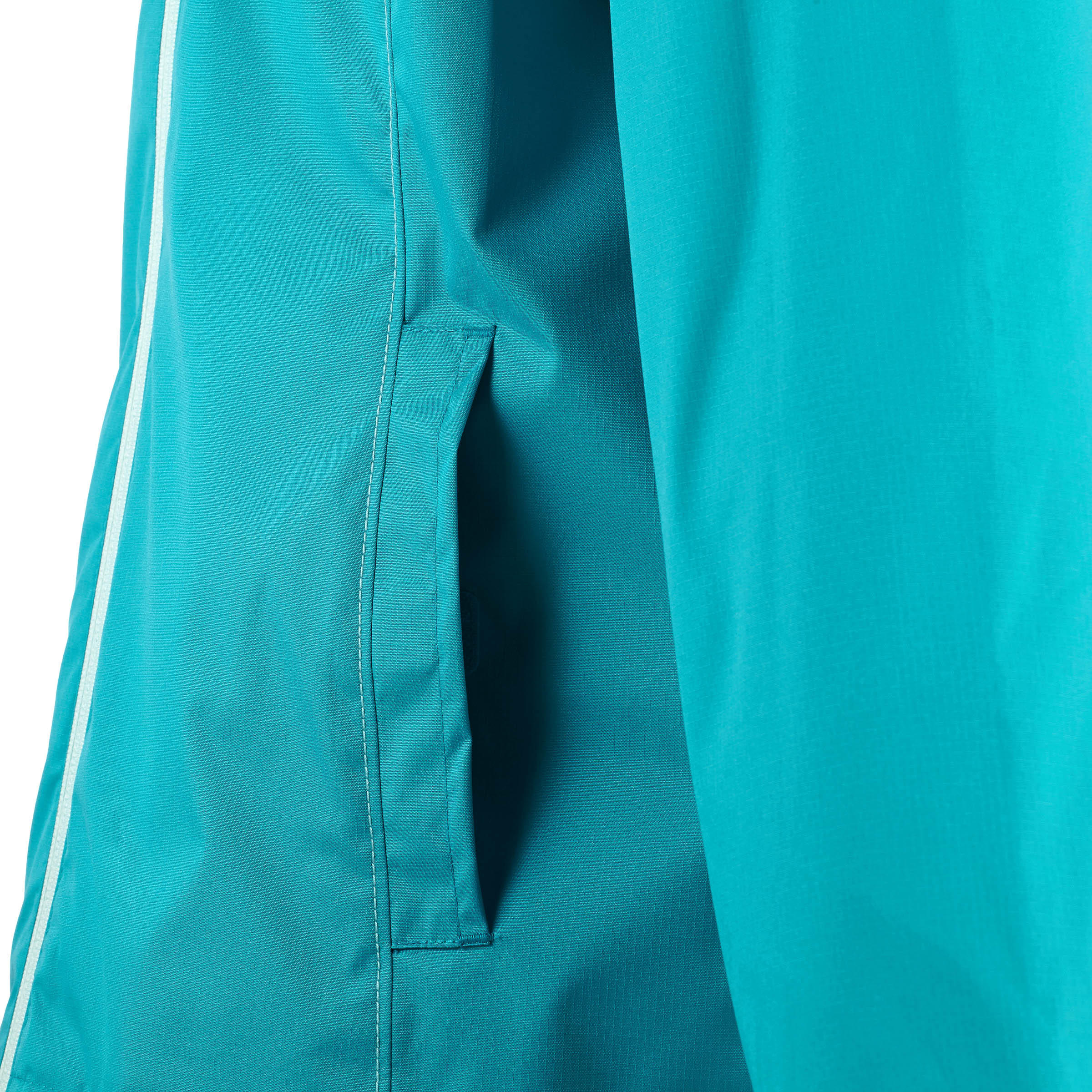 Arpenaz 500 light Girls' Jacket - Caribbean Blue hiking 10/13