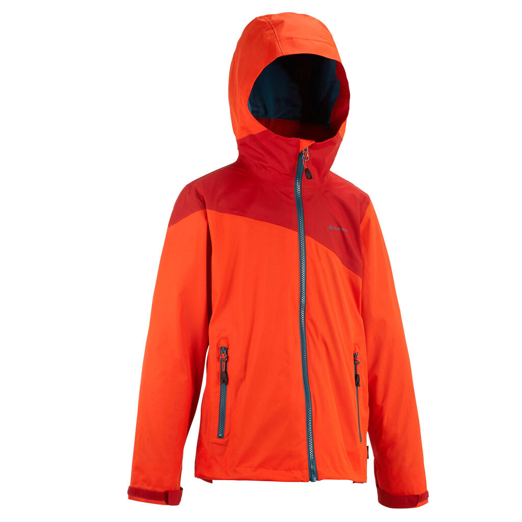 Regenjacke Forclaz 900 Light Kinder, violett