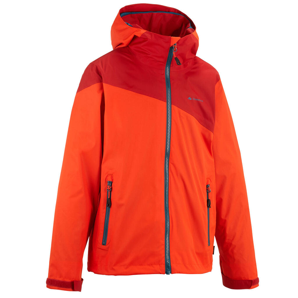 Regenjacke Forclaz 900 Light Kinder, violett