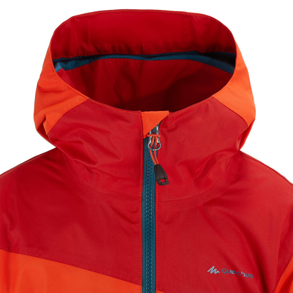 Regenjacke Forclaz 900 Light Kinder, violett