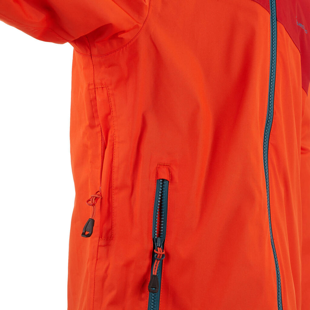 Regenjacke Forclaz 900 Light Kinder, violett