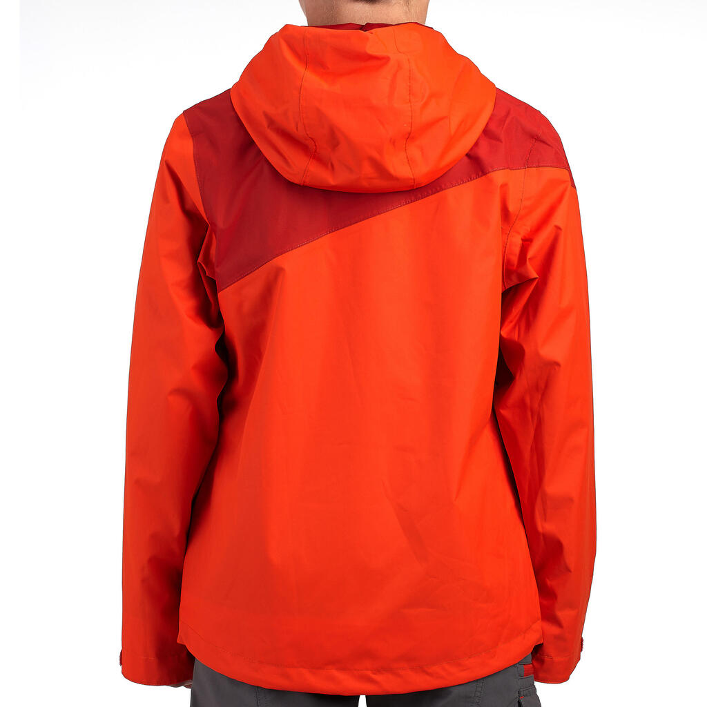 Regenjacke Forclaz 900 Light Kinder, violett