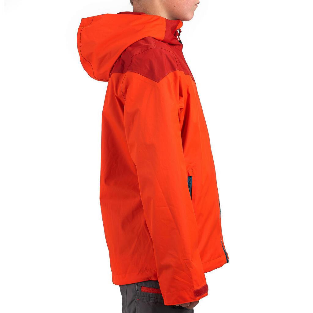 Regenjacke Forclaz 900 Light Kinder, violett
