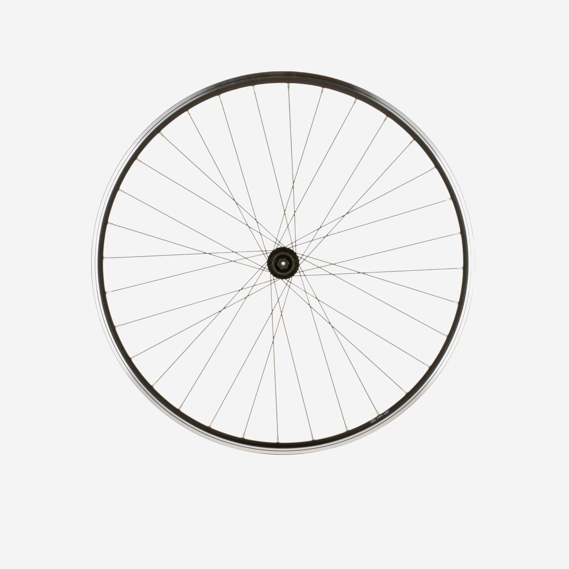 Front Wheel 28" Double Wall Rim V-Brake Quick Release Hybrid Bike - Black -  1