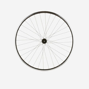 Rueda Bicicleta Polivalente 28" Pulgadas Trasera Doble Pared Negro