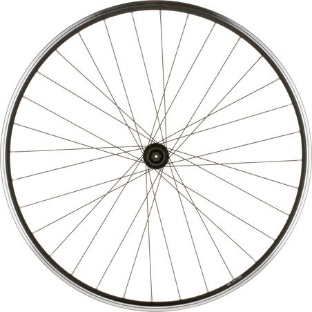 ROUE VTC 28" /Arrière /Double Parois /Cassette /V-Brake /Quick&Release/ Noire