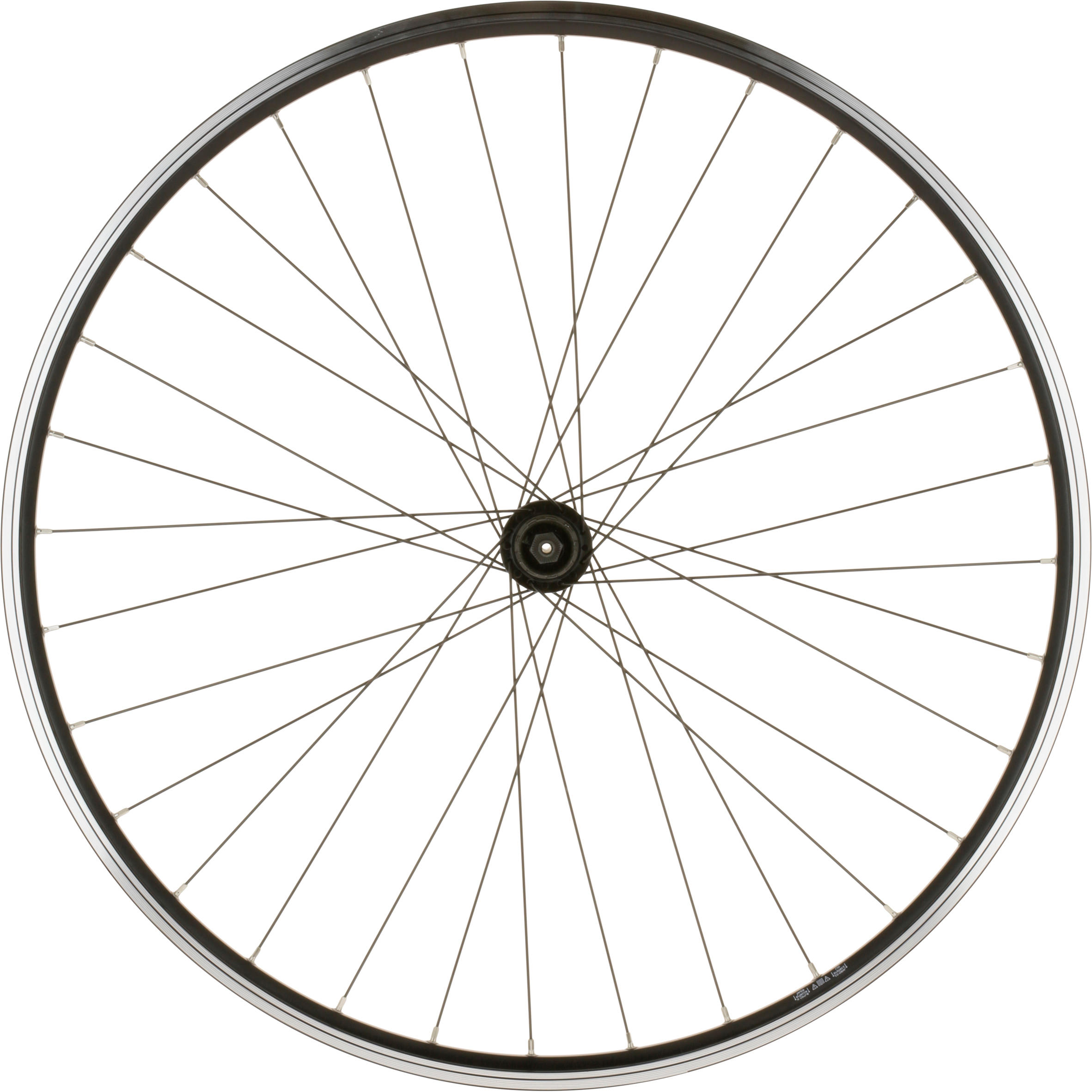 Roată spate bicicletă polivalentă 28″/ Perete dublu / V-Brake/ Quick & Release decathlon.ro  Piese Ciclism