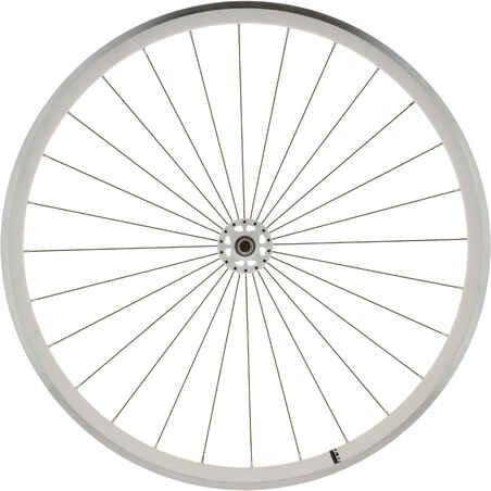 700 Fixie Front Wheel - White