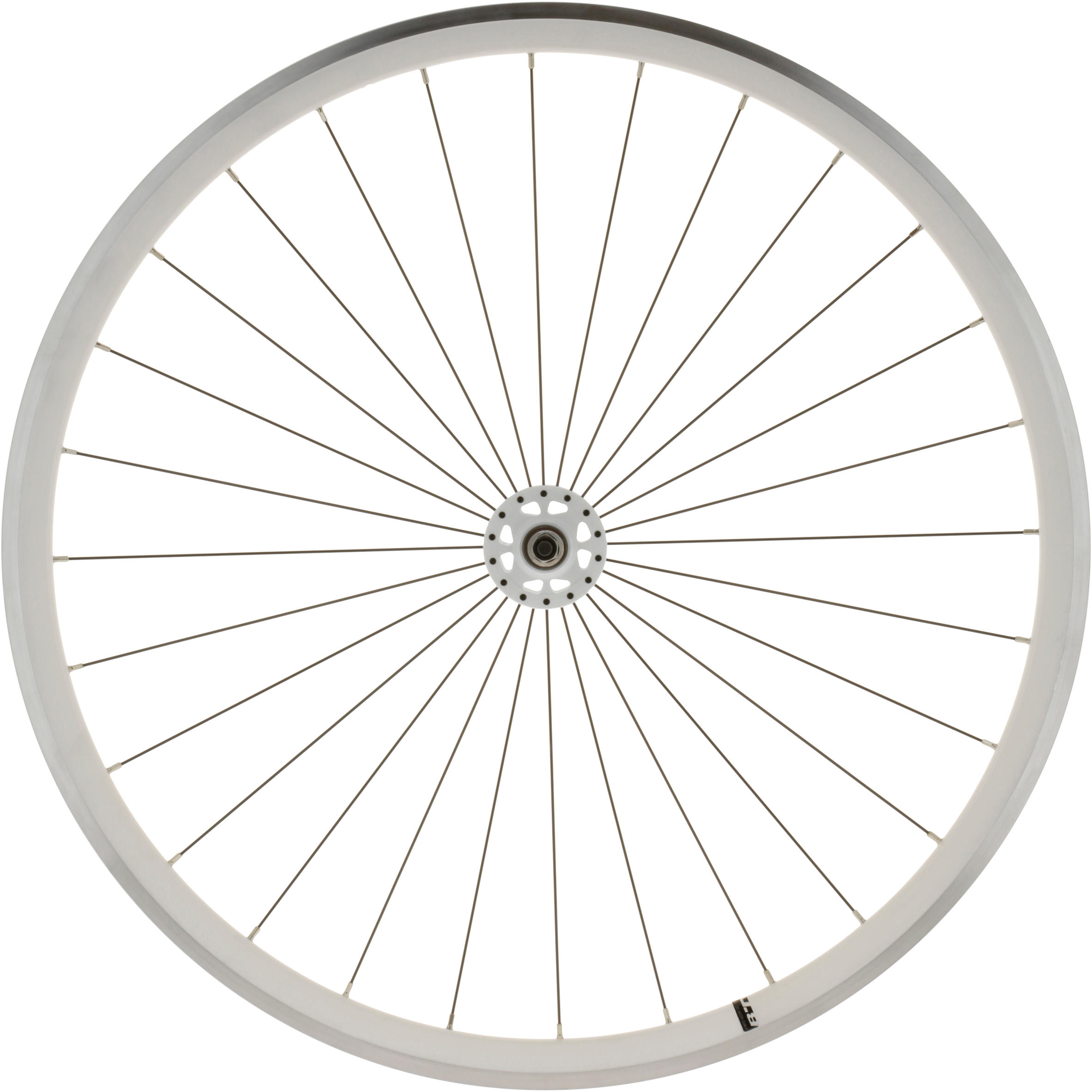 Roda dianteira 700 fixie branco
