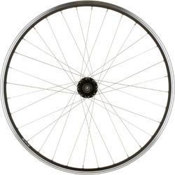 Přední 26" kolo na MTB, dvoustěnný ráfek, brzdy kotouč/V-brake, rychloupínák