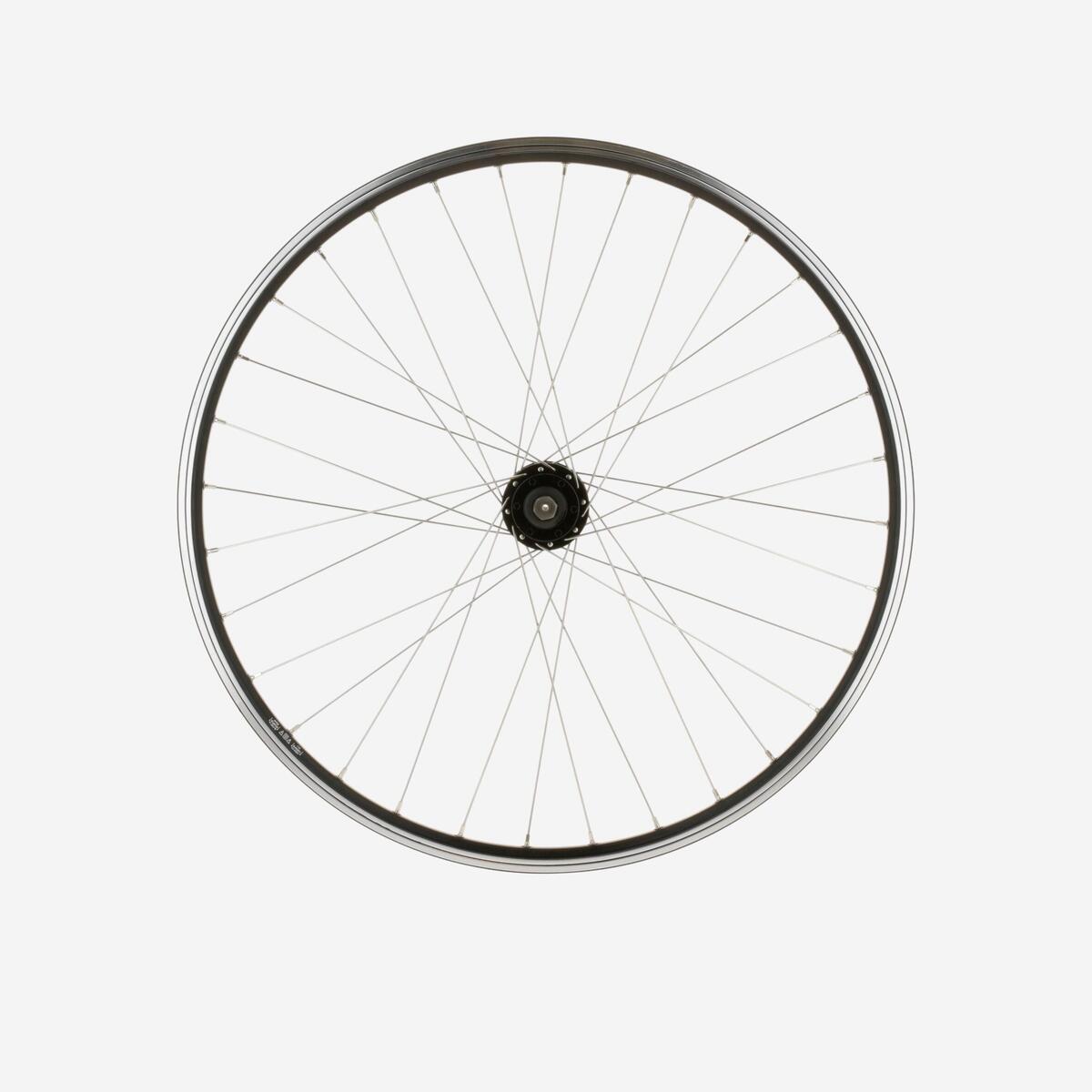 ROUE VTT AVANT 26" DOUBLE PAROI FREINAGE DISQUE/V-BRAKE ET ATTACHE RAPIDE