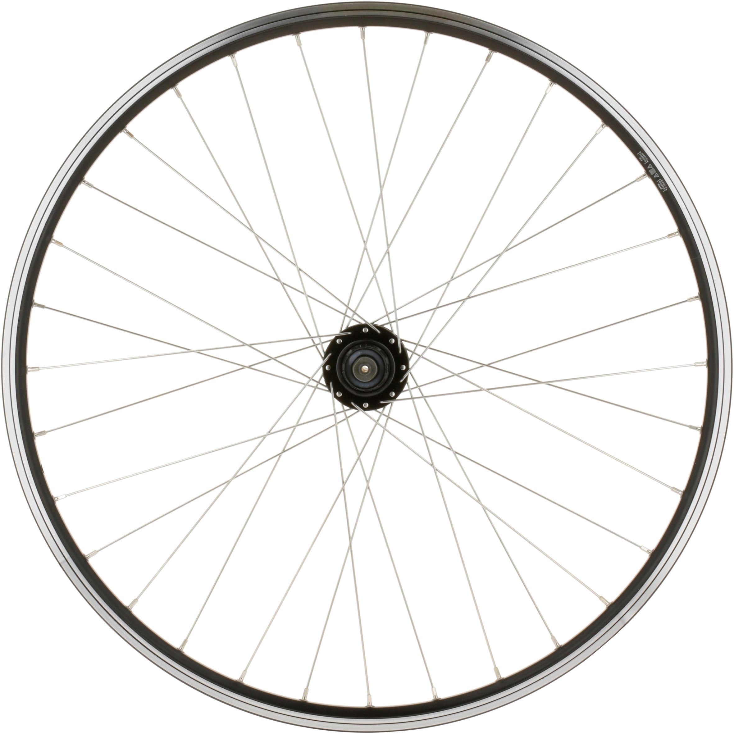 Taylor-Wheels 26 Pouces Roue Avant vélo Chambre Creuse moyeu Dynamo Argent