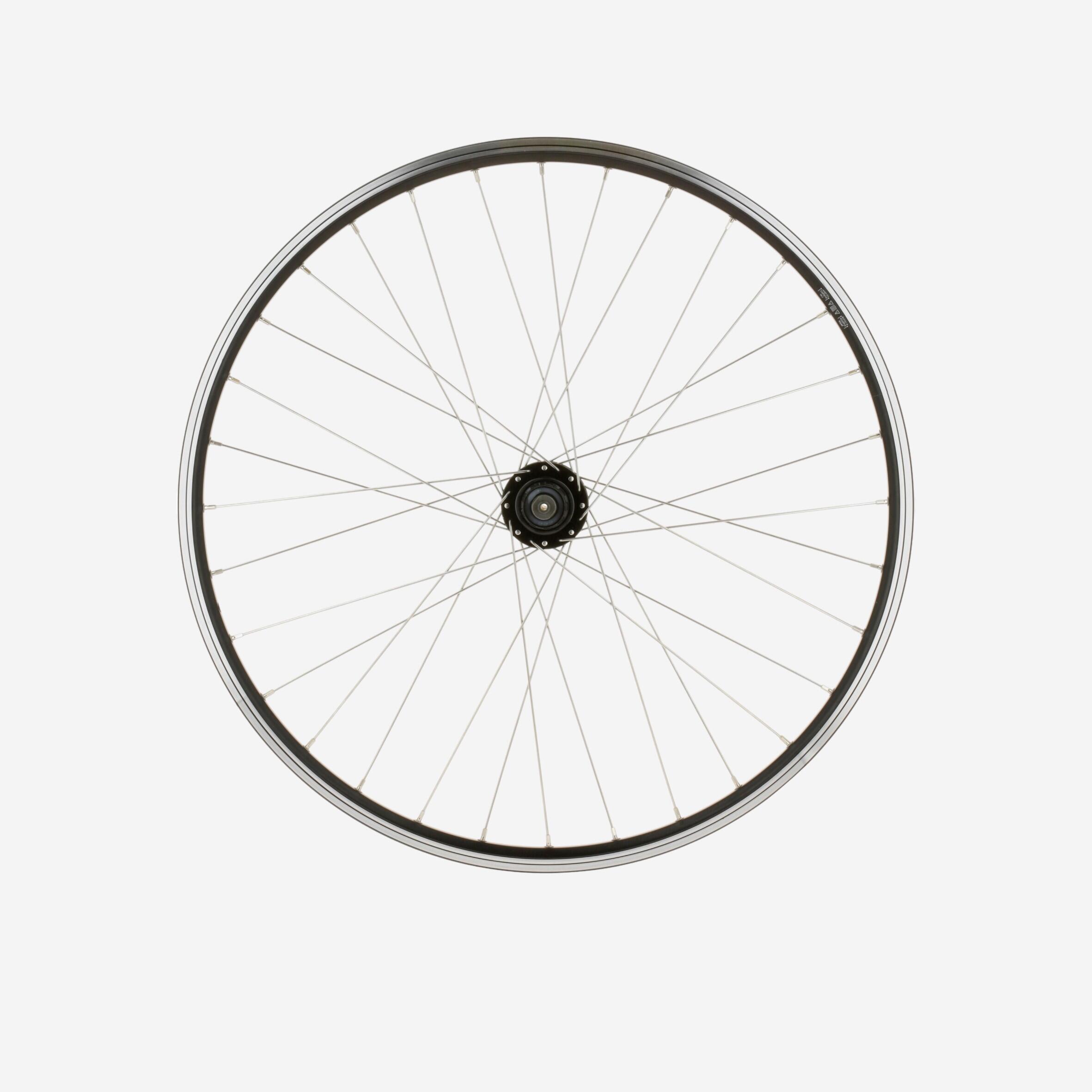 Koło do roweru MTB 26" Rockrider tylne dwukomorowe do tarczy/V-brake,kasety i zacisku QR