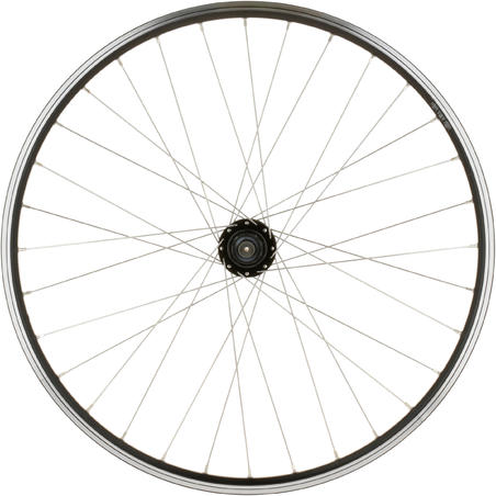 Заднє колесо д/гірського велосипеда 26" з дисковими гальмами чи V-Brake - Чорне