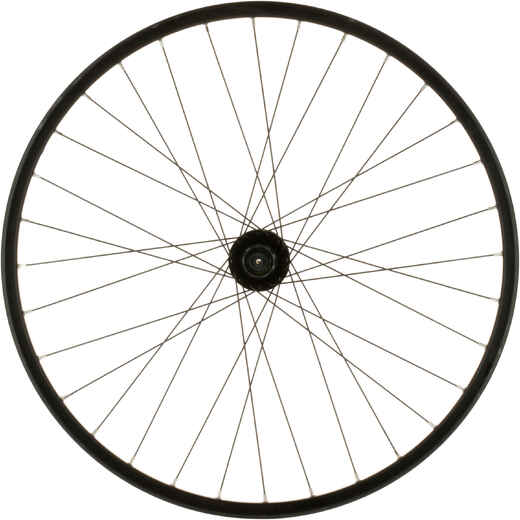 
      Kids Rear Wheel 24" Double Wall Rim Disc Cassette - Black
  