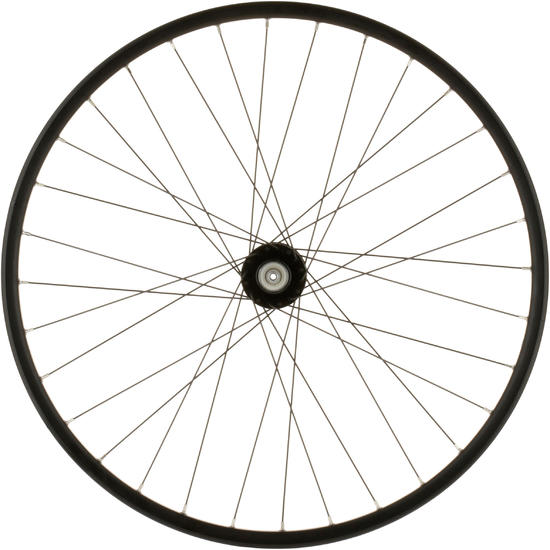 VOORWIEL VOOR MTB 26" DUBBELWANDIG SCHIJFREM HOLLE AS EN SNELSPANNER