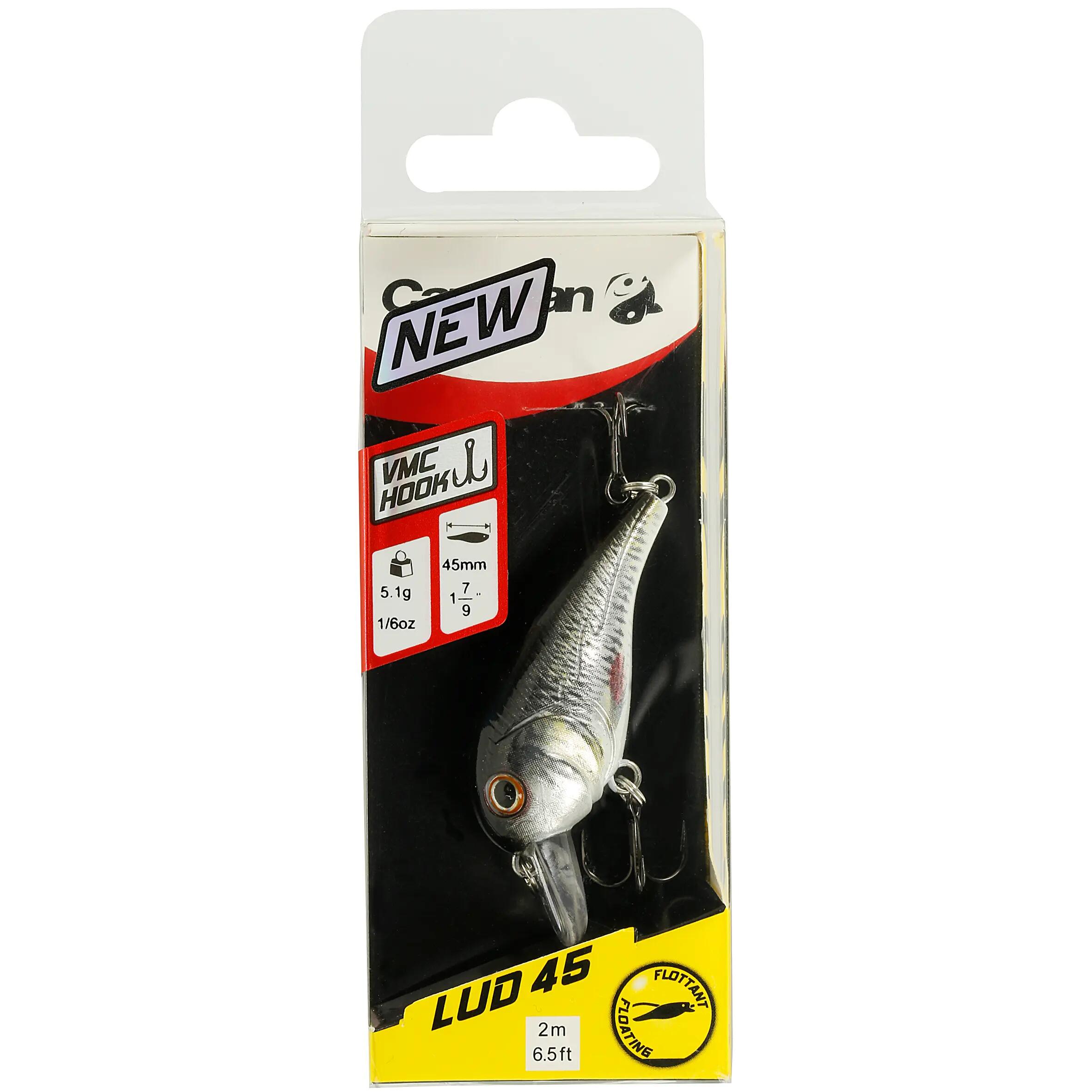 LUD 45 ROACH fishing plug bait 10/10