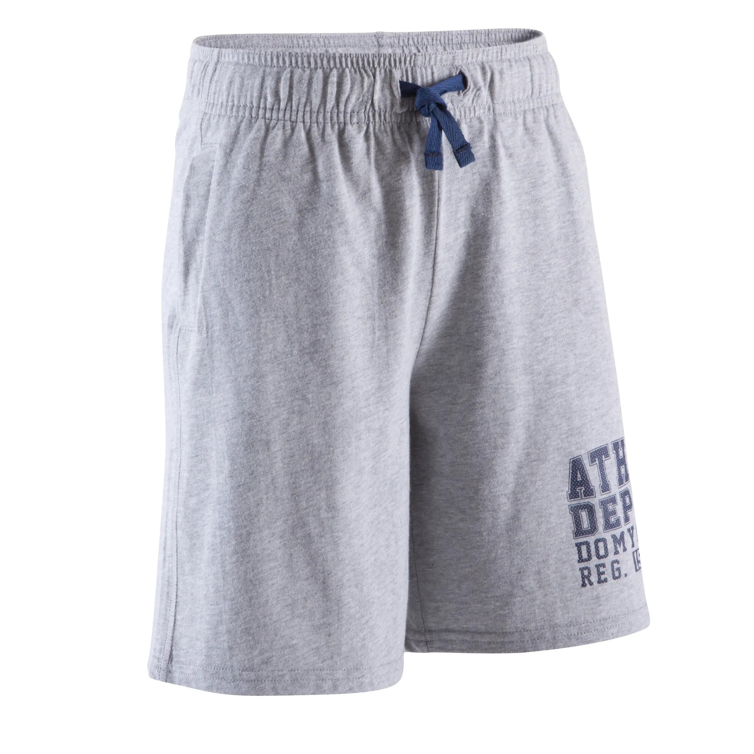 Boys gym bermuda shorts - grey 1/8