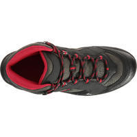 Chaussures de randonnée Nature femme Arpenaz 50 MID L noir rose.