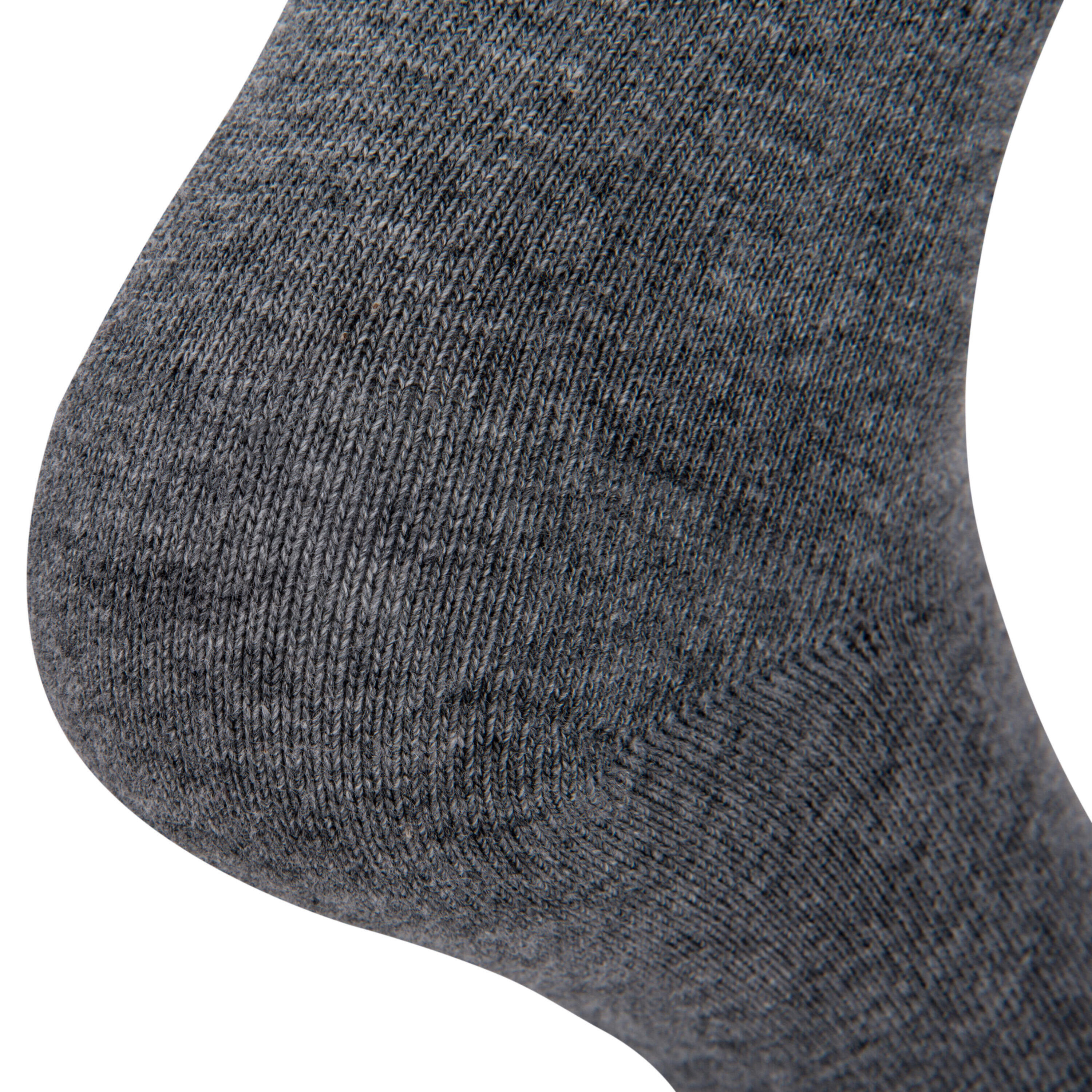 RS 160 Adult Mid Sports Socks Tri-Pack - Dark Grey 5/8