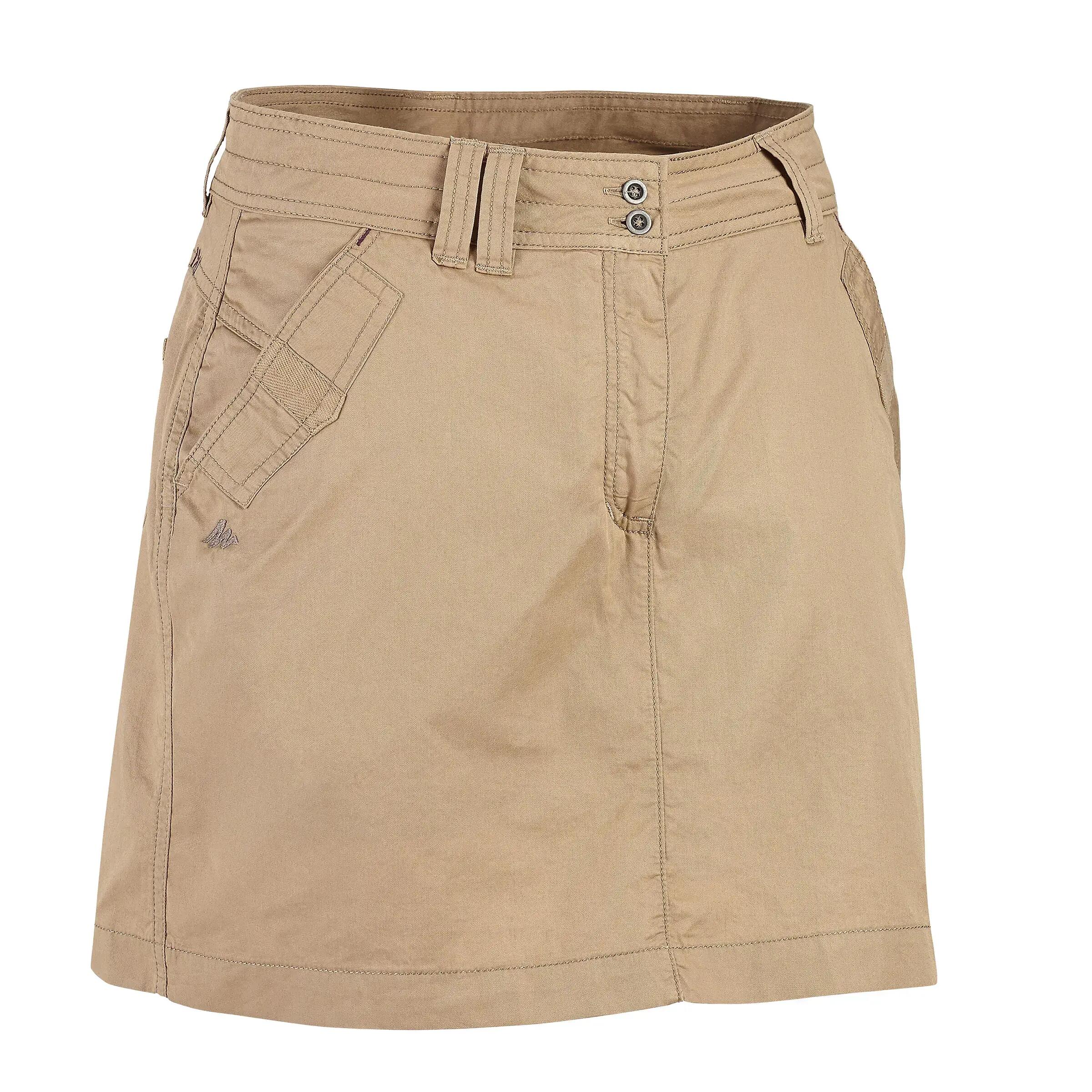 Arpenaz 100 women's hiking skort - beige 1/14