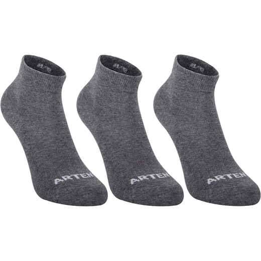 
      Športové ponožky RS 160 stredné tmavosivé 3 páry
  
