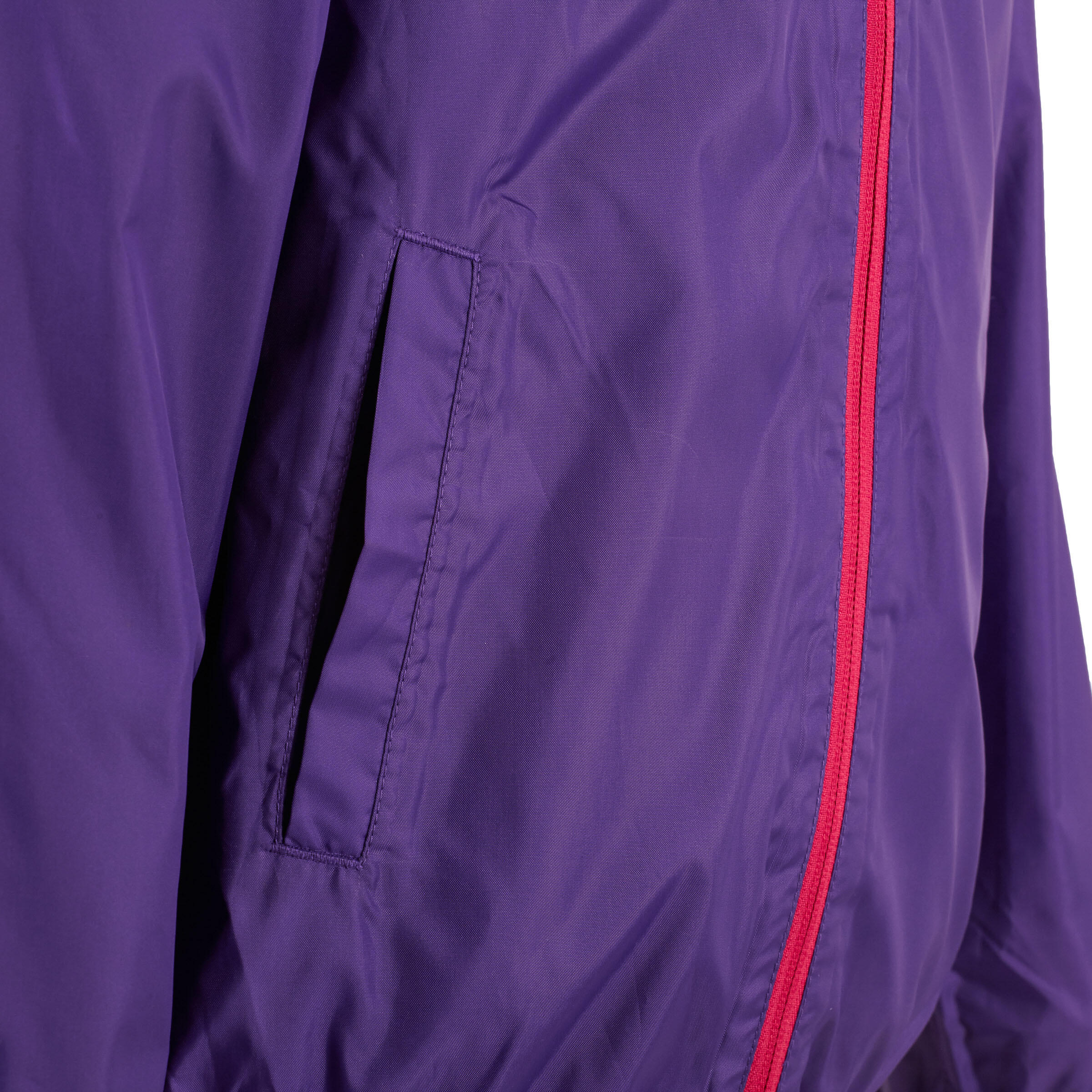Rain-Cut Zip Children's Jacket - Purple 10/14